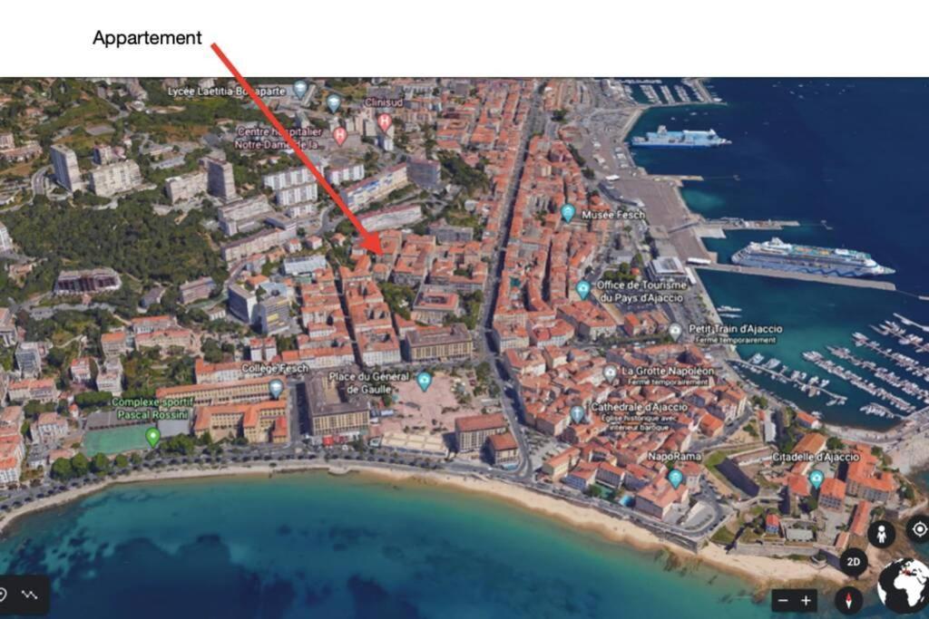 Appartement Plein De Charme - Ajaccio Hyper Centre Экстерьер фото